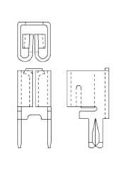 3012 Zierick QC: PCB Receptacles Accepts 0.64mm or 0.81mm Terminal Thickness Top or Side Entry
